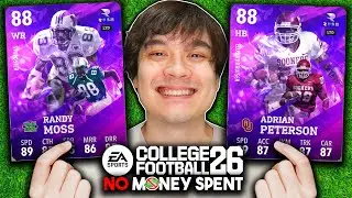 The Rush Training Packs are JUICED on No Money Spent College Football 26