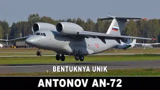 ANTONOV AN-72, Pesawat Unik Buatan Soviet Dengan Mesin di Atas Sayap