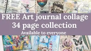 FREE art journal images for everyone