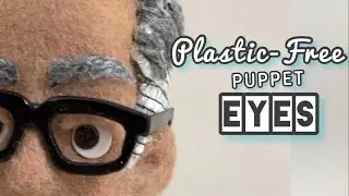 Plastic-Free DIY Simple Eyes for Stop-Motion