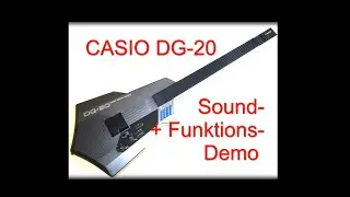 Casio DG-20 Sound- und Funktions-Demo