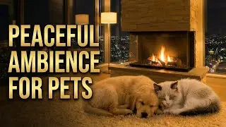 High-End Apartment Vibes | Fireplace, Pets & Breathtaking City Nights