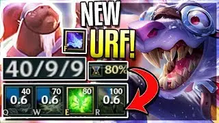 40 KILLS URF GOD! MOST BROKEN NEW URF MODE EVER - NEW URF GAMEPLAY - League of Legends