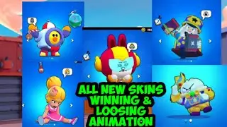 All New Skins Winning & Loosing Animations , Lou All Pins & New Maps