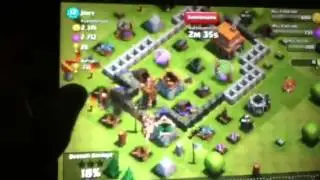 Clash of clans - barbarian king attack