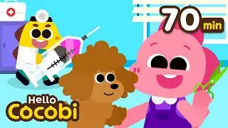 Veterinarian🐱Jobs for Animal Lovers | Kids Song Compilation | Hello Cocobi