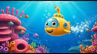 Under the Sea &mdash; The Little Submarine Song 🚤 | Fun Baby Songs & Nursery Rhymes for Kids