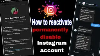 How to reactivate permanently disable Instagram account | unban permanently disable account 2026 