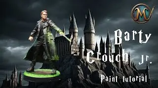 How to paint Barty Crouch jr. | Harry Potter Wizarding Duels painting tutorial