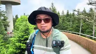 Clingmans Dome (6,693 ft of elevation) - Highest Point of Great Smoky Mountain National Park