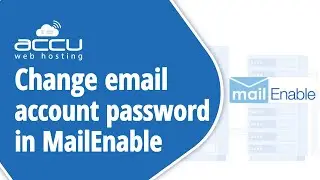 How to change an email account or mailbox password in MailEnable?