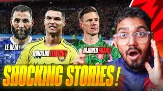 Ronaldo Leaving Al-Nassr ? Real Madrid BLOCKED Fran Garcia, Benzema join Al-Hilal, Ter Stegen Injury