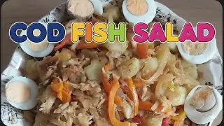 Cod fish salad |  salada de bacalha