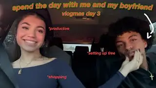 Проведите ПРОДУКТИВНЫЙ день со мной и моим парнем | VLOGMAS ДЕНЬ 3 | *hoperyangrwm*