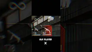NEW PLAYER VS OLD PLAYER 🌎☠️#freefireclips #freefireshorts #free