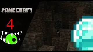 CAVE, DIAMONDS AND A WEIRD BLOCK - MINECRAFT Part 4
