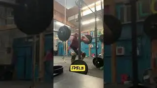Front Squat 3 Rep Max | #youtubeshort #frontsquat