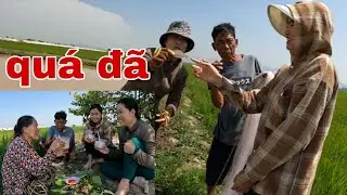 Một Ngày Ra Đồng Trải Nghiệm Chài Cá  Siêu Vui Của Gia Đình Tư Cà Khịa Với Món Cá Nướng Ngon Tuyệt