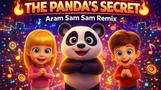 The Panda&rsquo;s Secret 🐼 | Aram Sam Sam Remix (Animated Dance Beat)