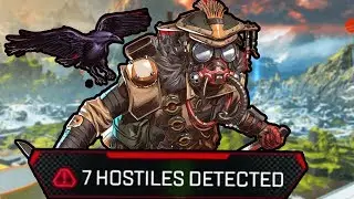 Bloodhound's Buff Literally Lets Him See Everything - Apex Legends PS4 Gameplay