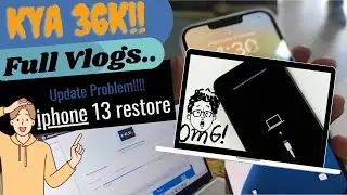 iPhone 13 Restore Fail! Fixing Update Issues #vloglife #souravblog #gudduvlog #tranding #viralvlog