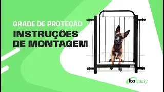 Video tutorial montagem do Port&atilde;o Pet (grade de prote&ccedil;&atilde;o)