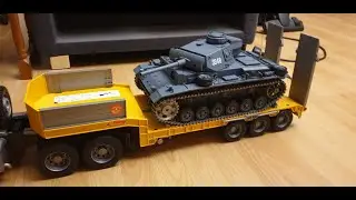 Amewi Panzer III-L - Smoke, Sound & Guntest
