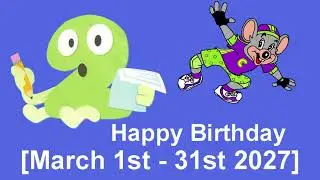 Happy Birthday [March 1st - 31st 2027] UHD TV Smart