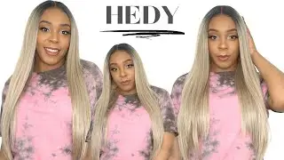 Janet Collection Essentials Synthetic Hair HD Lace Wig - HEDY --/WIGTYPES.COM