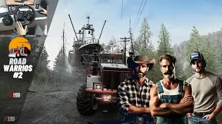 Road Warriors #2 (Jack / Rib Michael / Jim )  Truck Steering Wheel Gameplay ATS / ETS2 / SnowRunner