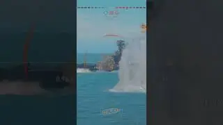 World of Warships is a free-to-play online naval combat game except the unexpected #funny #shorts