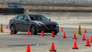 Mazda G-Vectoring Control Demonstration