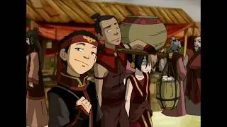 Avatar The Last Airbender: The Puppetmaster | Team Avatar Shopping | Hama Gets Arrested