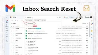 How to clear Gmail search history (Account Control)