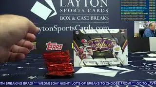 2018 donruss Football & 2018 Panini Certified Football 2 Box Break For Robert W.