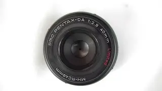Pentax 40mm f/2.8 DA limited Pancake lens w/ K-70 review