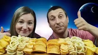 МУКБАНГ ЧИПСЫ ЧЕЛЛЕНДЖ | MUKBANG ASSORTED CHIPS. RUSSIAN FOOD | #chips #asmrrussia #mukbang