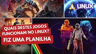 Top 100 jogos Steam e o Linux