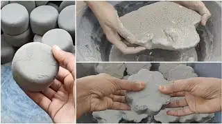 ASMR || Pure Cement Dry and Water Crumbling || Satisfying Edit #satisfying #asmrcrumble 