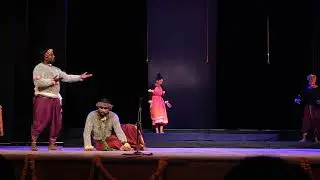 Mythological skit 'Kishkinda Kalaga' performed by rangabhumi artists. A spectacular opus by Kuvempu🙏