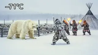 Surviving -71°C: The Battle With The Polar Bear | Fire, Fear, And Survival In The Arctic