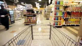 POV Grocery Cart &ndash; Timelapse Adventure