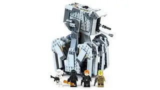 LEGO Star Wars First Order Heavy Scout Walker (Timelapse & Review) - Set 75177