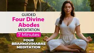 The Four Divine Abodes Meditation (Four Brahmaviharas): 7 Minutes Guided Meditation For Love