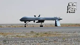 US drone, Russian fighter jet collide over Black Sea | New York Post