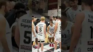 What winning a professional basketball game looks like #basketball #dayinthelife #basketballvlog