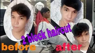 2 Block HairCut (Korean Haircut) in Philippines | English Sub