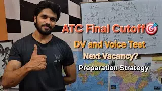 ATC Final Cutoff (Expected)🎯 || AAI ATC Voice Test || ATC Eligibility || ATC 2025 Result #aai #atc
