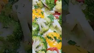 ОБАЛДЕННЫЙ ЗАВТРАК 🔥 Для ленивых #рецепты #завтрак #рецепт #яйца #shorts