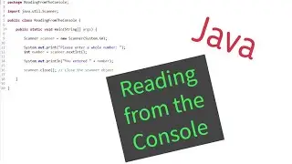 Java - Reading from the Console